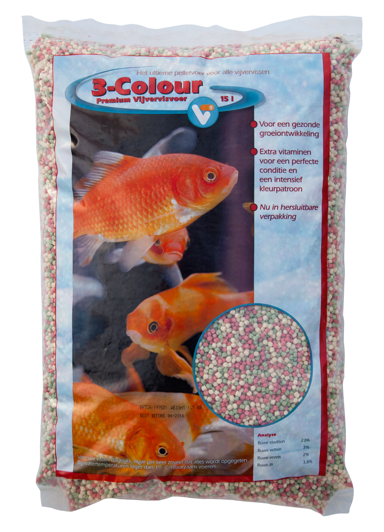 3-Colour Pellets Premium